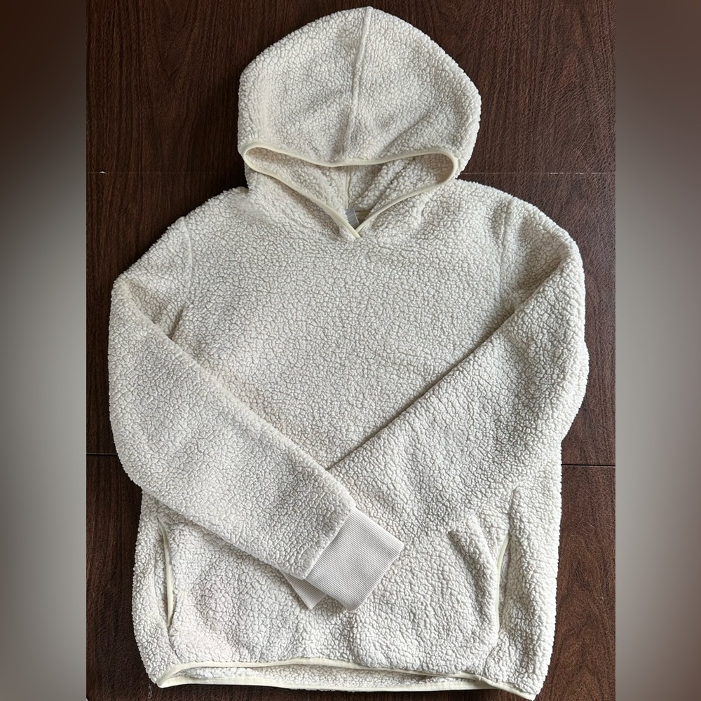 Gently Used Athleta Girls Sherpa Hoodie